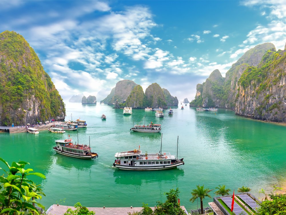 Explore Hanoi, Halong Bay, Da Nang, Hoi An, and Saigon